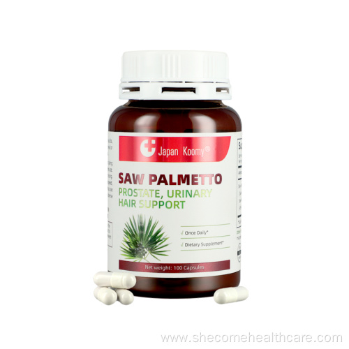 Saw Palmetto Supplement Urinary Health Prostate Capsules
